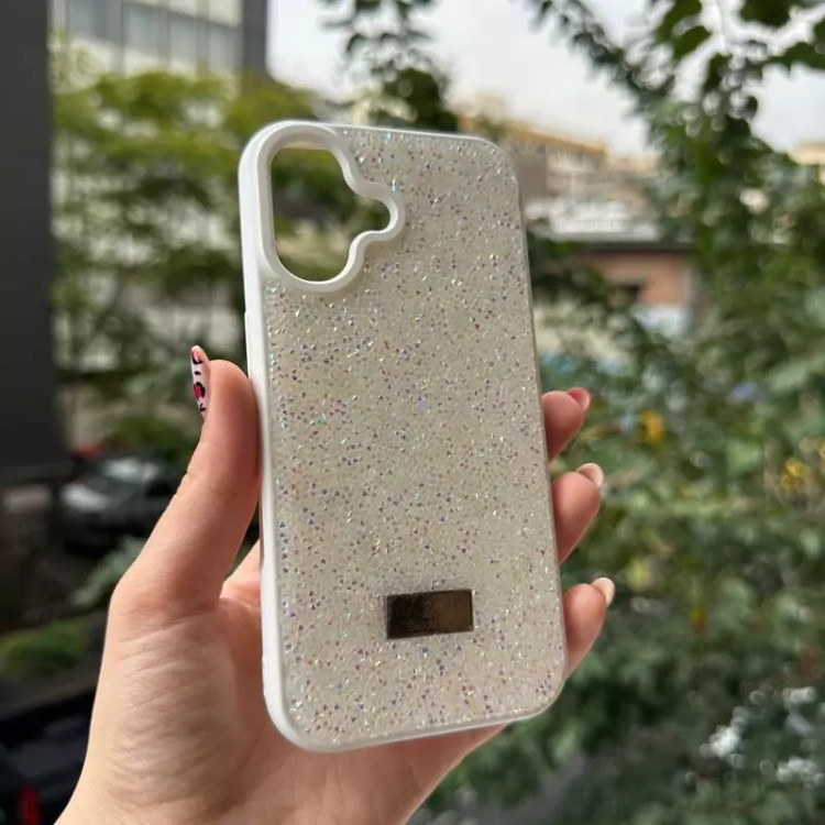 قاب محافظ لوکس نگیندار Swarovski مدل 23fe | قاب درخشان سواروفسکی | همراه اکسسوری