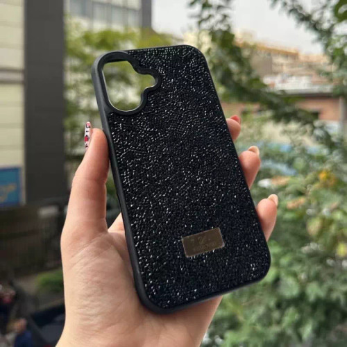 قاب محافظ لوکس Swarovski نگیندار درخشان مناسب آیفون 12 Pro Max | همراه اکسسوری
