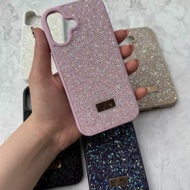 قاب محافظ Swarovski قاب لوکس نگین دار درخشان 13pro سوارسکی