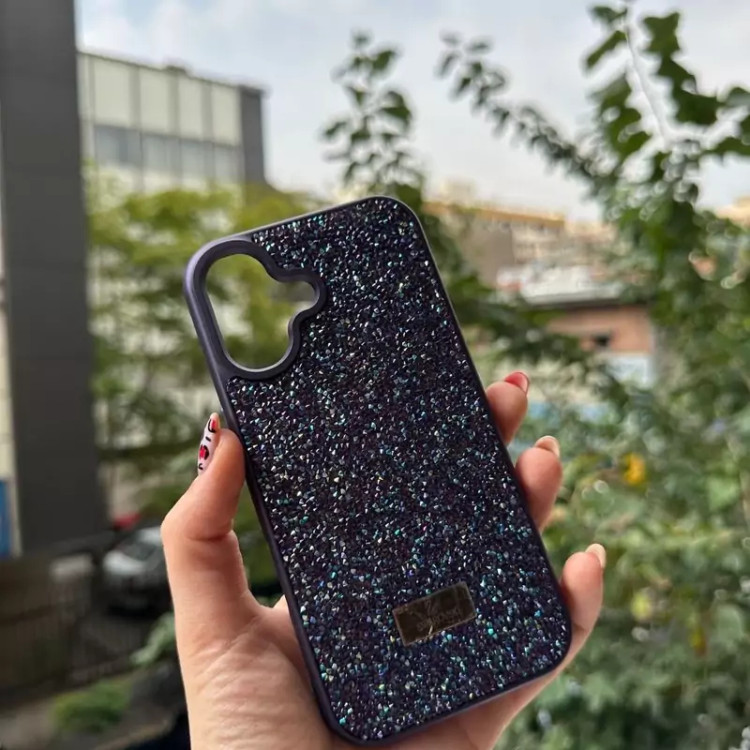 قاب محافظ Swarovski قاب لوکس نگین دار درخشان s23fe سوارسکی
