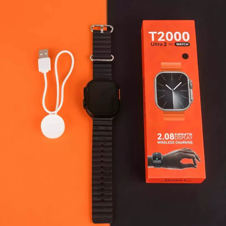 ساعت هوشمند طرح اپل واچ T2000 ultra 2
