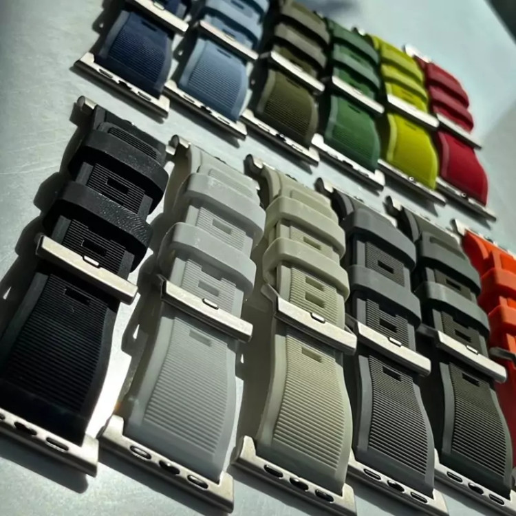 بند سیلیکونی رابر اپل واچ Rubber Apple Watch Bandمناسب سایز 42/44/45/49