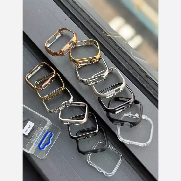 قاب کاور محافظ رنگی اپل واچ مناسب سایز 45