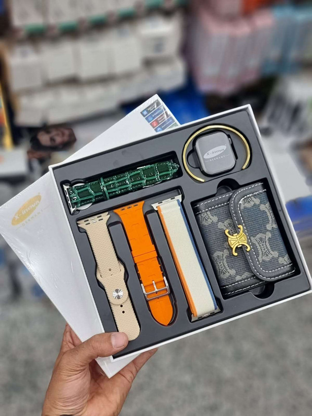 ساعت هوشمند HK98 Pro Plus لمسی پیشرفته – همراه اکسسوری