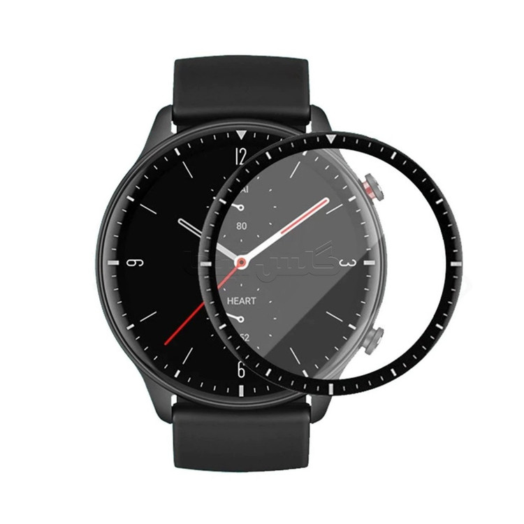 گلس محافظ صفحه ساعت Amazfit GTR 2e همراه اکسسوری