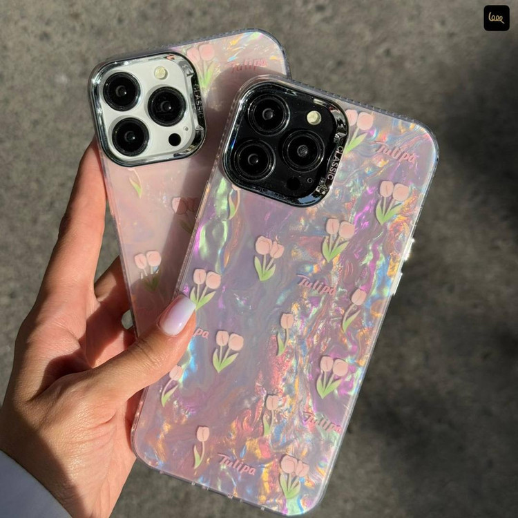 قاب صدفی صورتی Redmi Note 13 Pro همراه اکسسوری