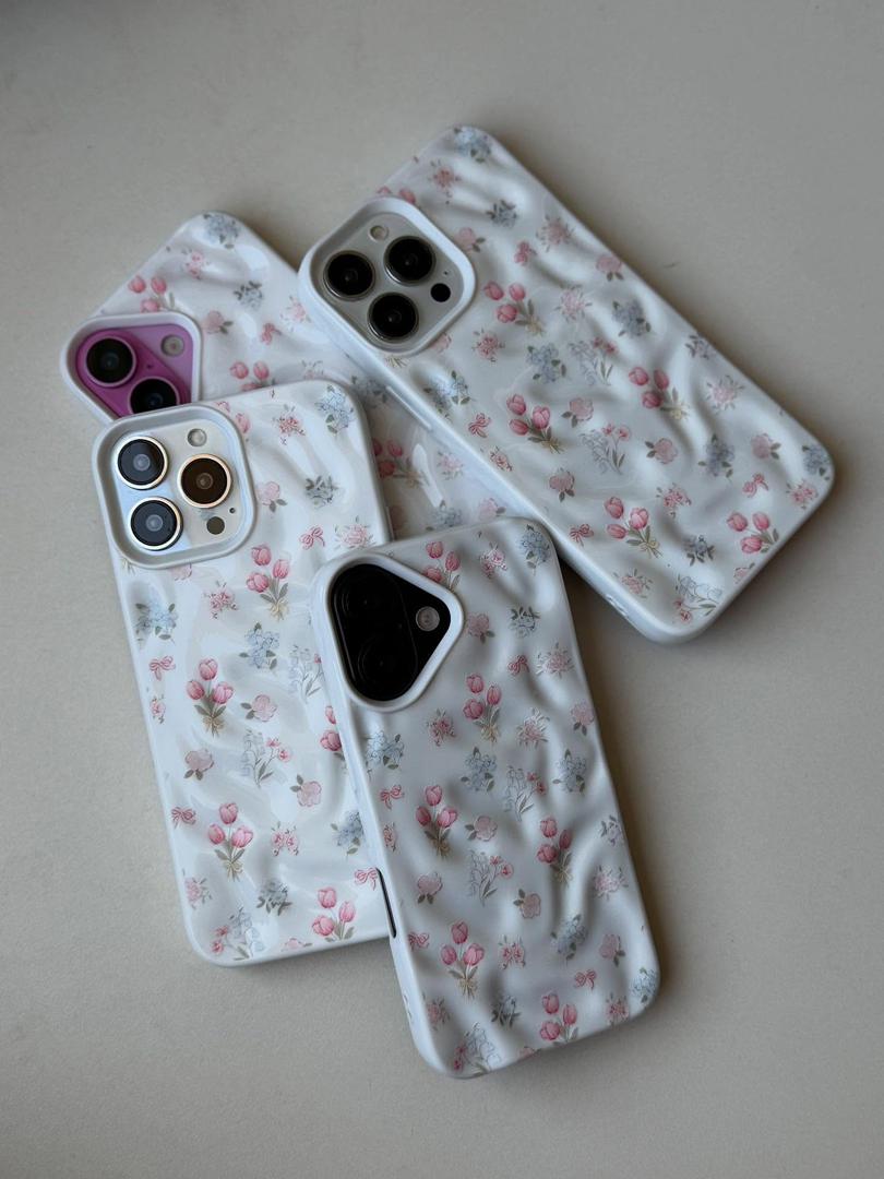 iPhone floral textured case Hamrah Accessory