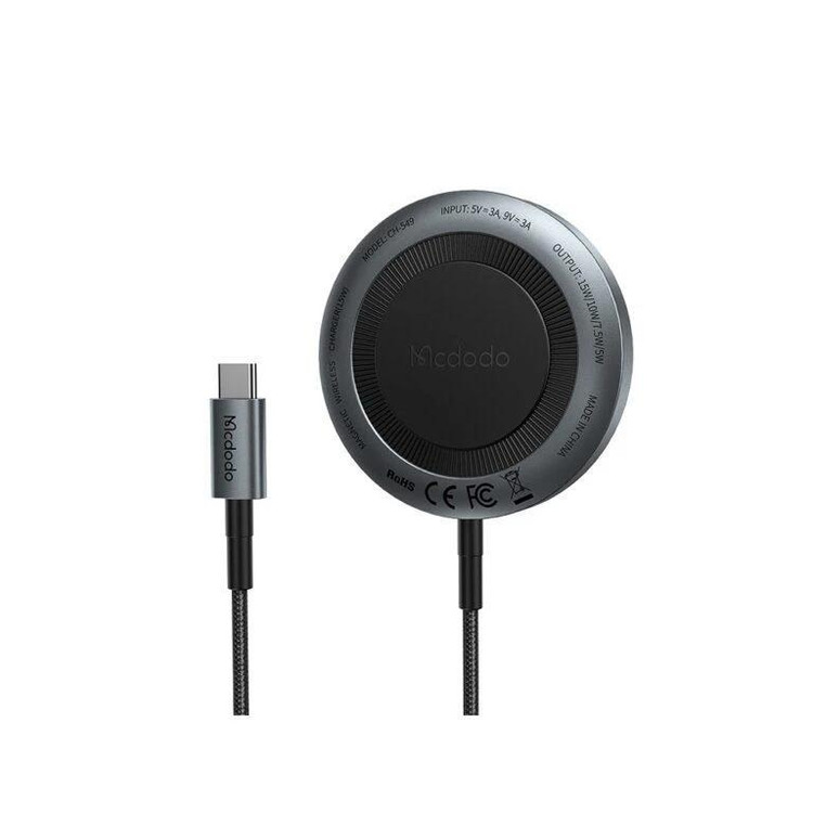شارژر وایرلس مگنتی مگسیف Mcdodo مدل CH-2330 توان ۱۵ وات