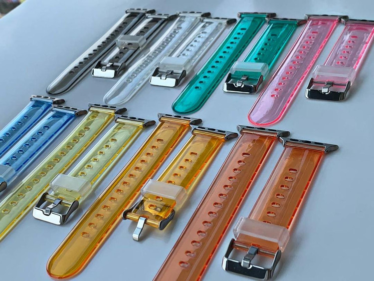 ۵. بند شفاف اپل واچ مدل کریستالی Hamrah Accessory