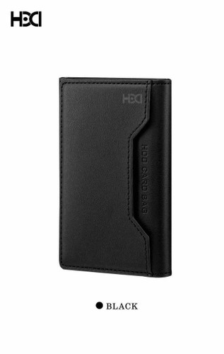 ۶. جاکارتی چرمی HDD Wallt در رنگهای مشکی، گلد، قهوهای و خاکستری