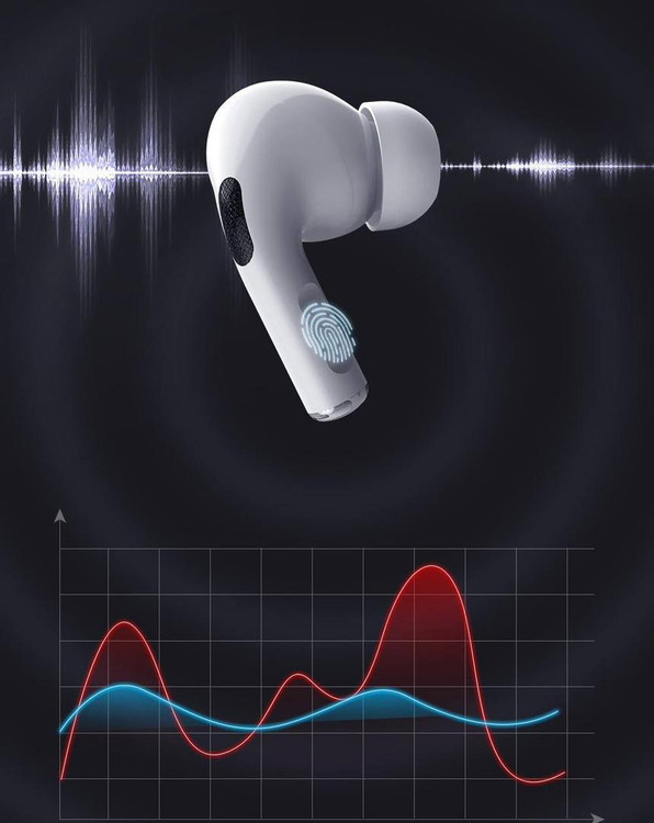 ۱. ایرپاد TOTU مدل Airpods صدای HiFi همراه اکسسوری