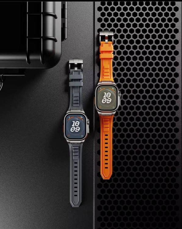 بند سافت رابر مچا استایل Apple Watch 46 همراه اکسسوری