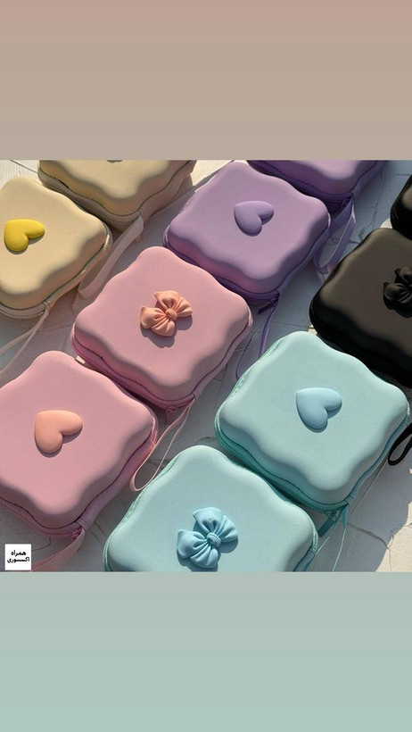 کیف سیلیکونی فانتزی Silicone Bag و محافظ شارژر 20 وات آیفون | همراه اکسسوری