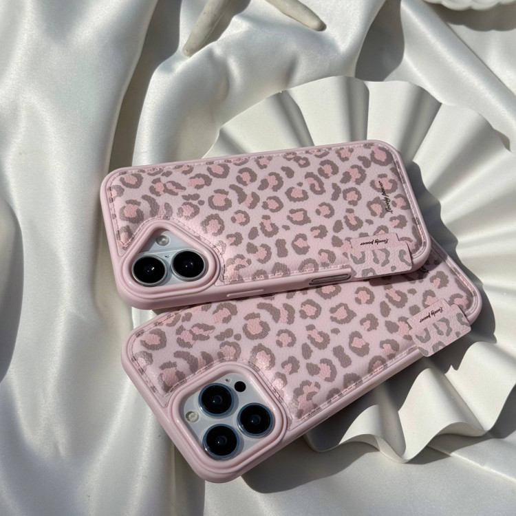 قاب گوشی موب جت Puffy Case Leopard