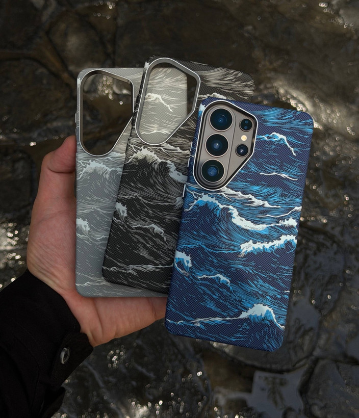 قاب کربن Loxu برای Samsung Galaxy S26 Ultra