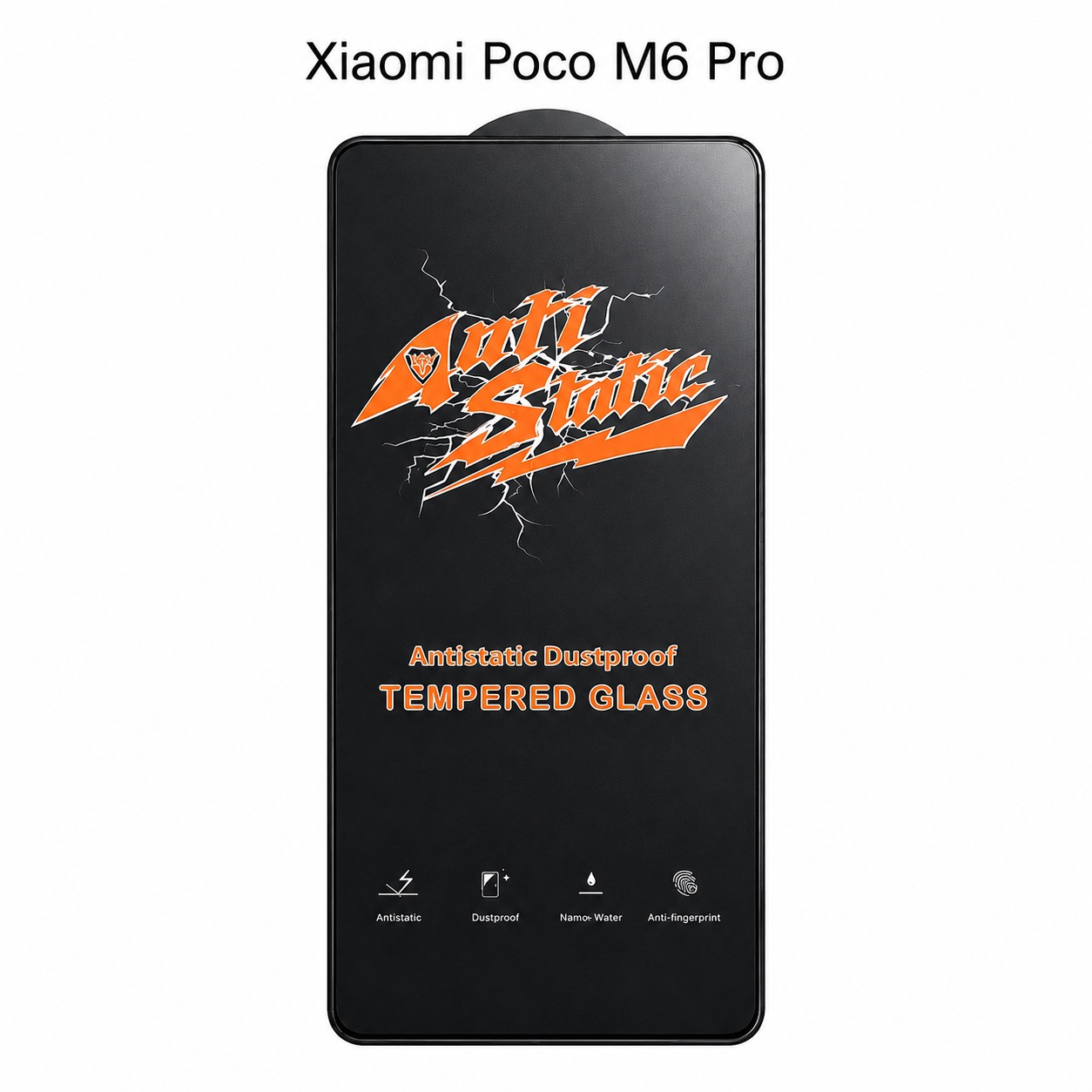 گلس آنتی استاتیک M6 Pro موب جت