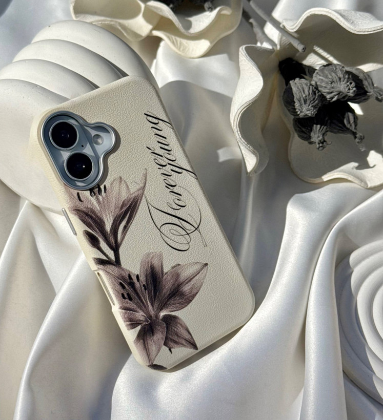 نمای پشت قاب Masa Lilium Classic طرح گل لیلیوم