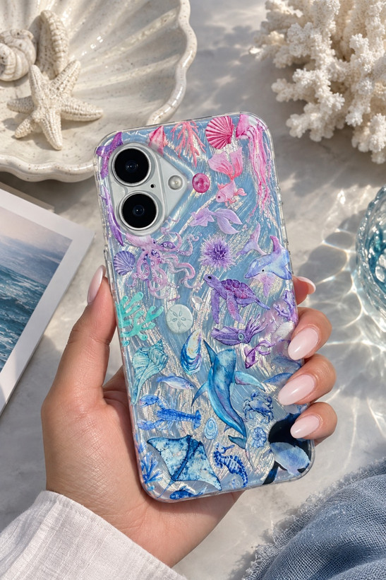 قاب آیفون IMD Sea Life طرح حیات دریا
